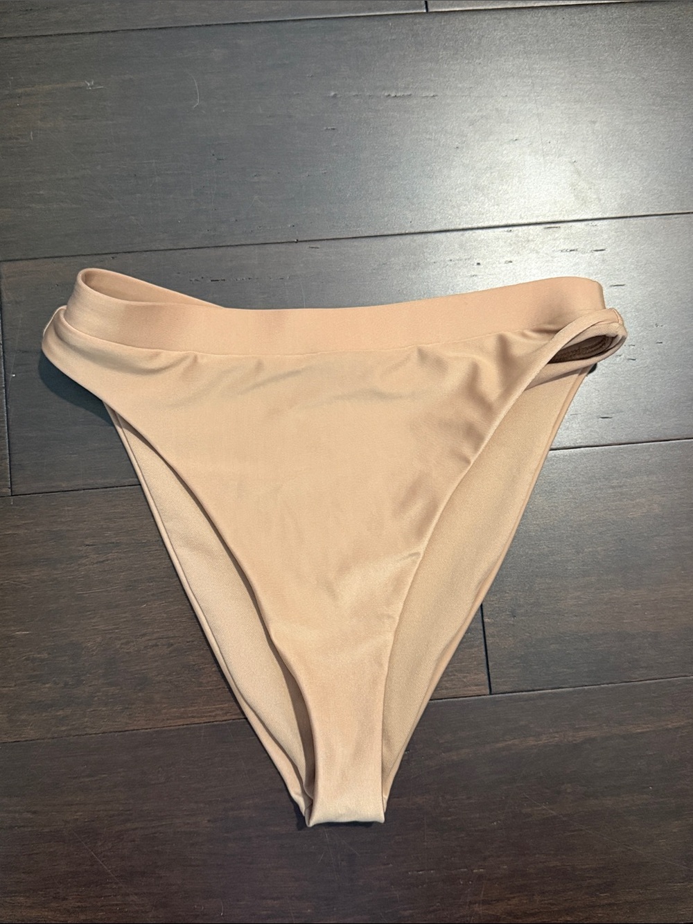FOREVER 21 Nude High-Cut Bikini Bottom